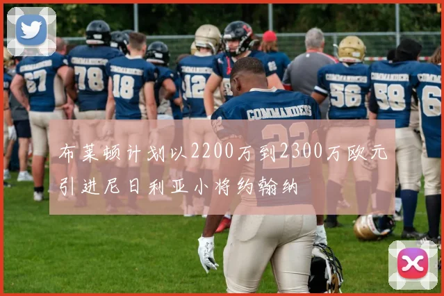 布莱顿计划以2200万到2300万欧元引进尼日利亚小将约翰纳